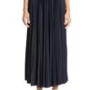 Pleated Midi Skirt